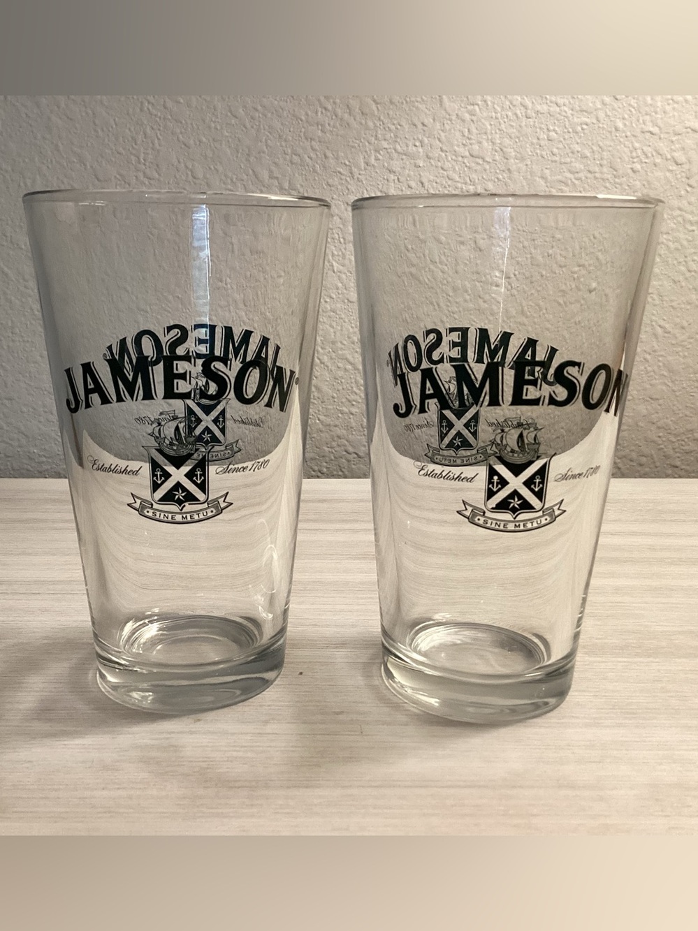 Jameson Irish Whiskey Pint Glass Set - IEC